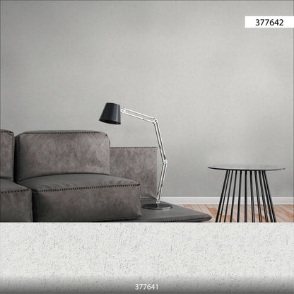 A.S. Création Unitapete Weiß 377642 Wandtapete Vliestapete Struktur Unis Vinyl