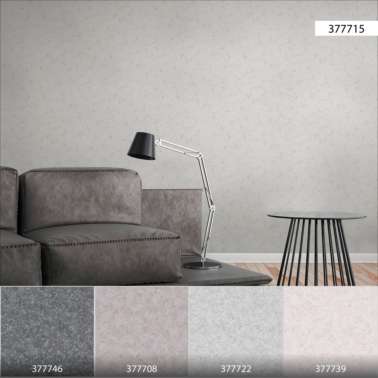 A.S. Création Unitapete Weiß 377715 Wandtapete Vliestapete Struktur Unis Vinyl