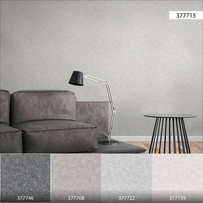 A.S. Création Unitapete Weiß 377715 Wandtapete Vliestapete Struktur Unis Vinyl