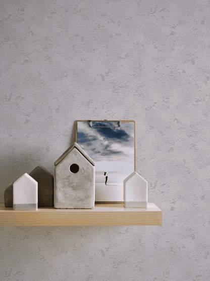 A.S. Création Tapete in Betonoptik Mittelgrau 377760 Tapete Greyvolution Wand