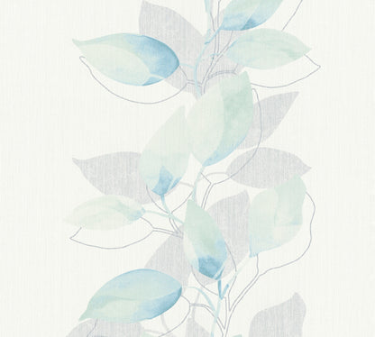 A.S. Création Blumen Tapete Grün 378151 Wandtapete Vliestapete Floral Vinyl