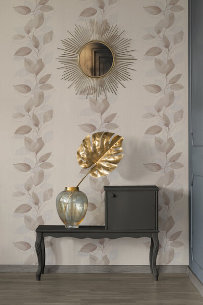 A.S. Création Blumentapete Braun 378152 Wandtapete Vliestapete Floral Vinyl