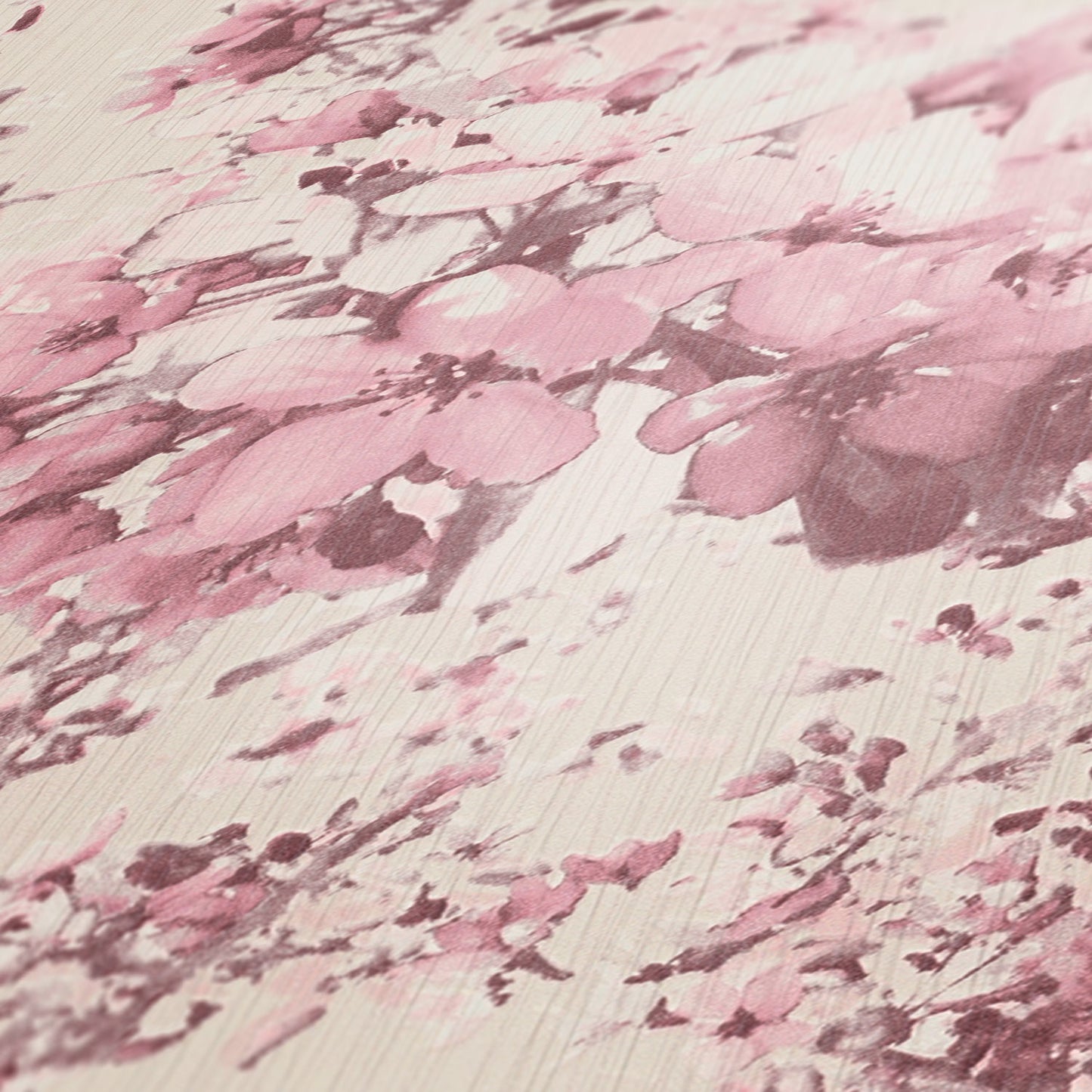 A.S. Création Blumen Tapete Rosa 378163 Wandtapete Vliestapete Floral Vinyl