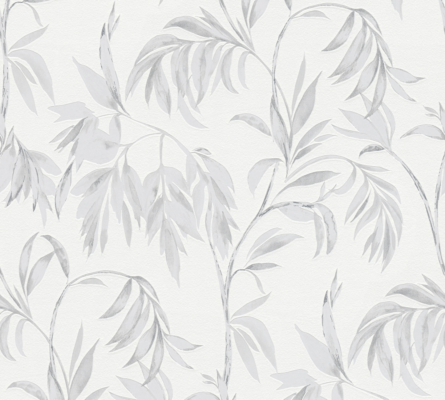 A.S. Création Blumen Tapete Grau 378302 Wandtapete Vliestapete Floral modern