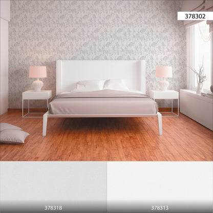 A.S. Création Blumen Tapete Grau 378302 Wandtapete Vliestapete Floral modern