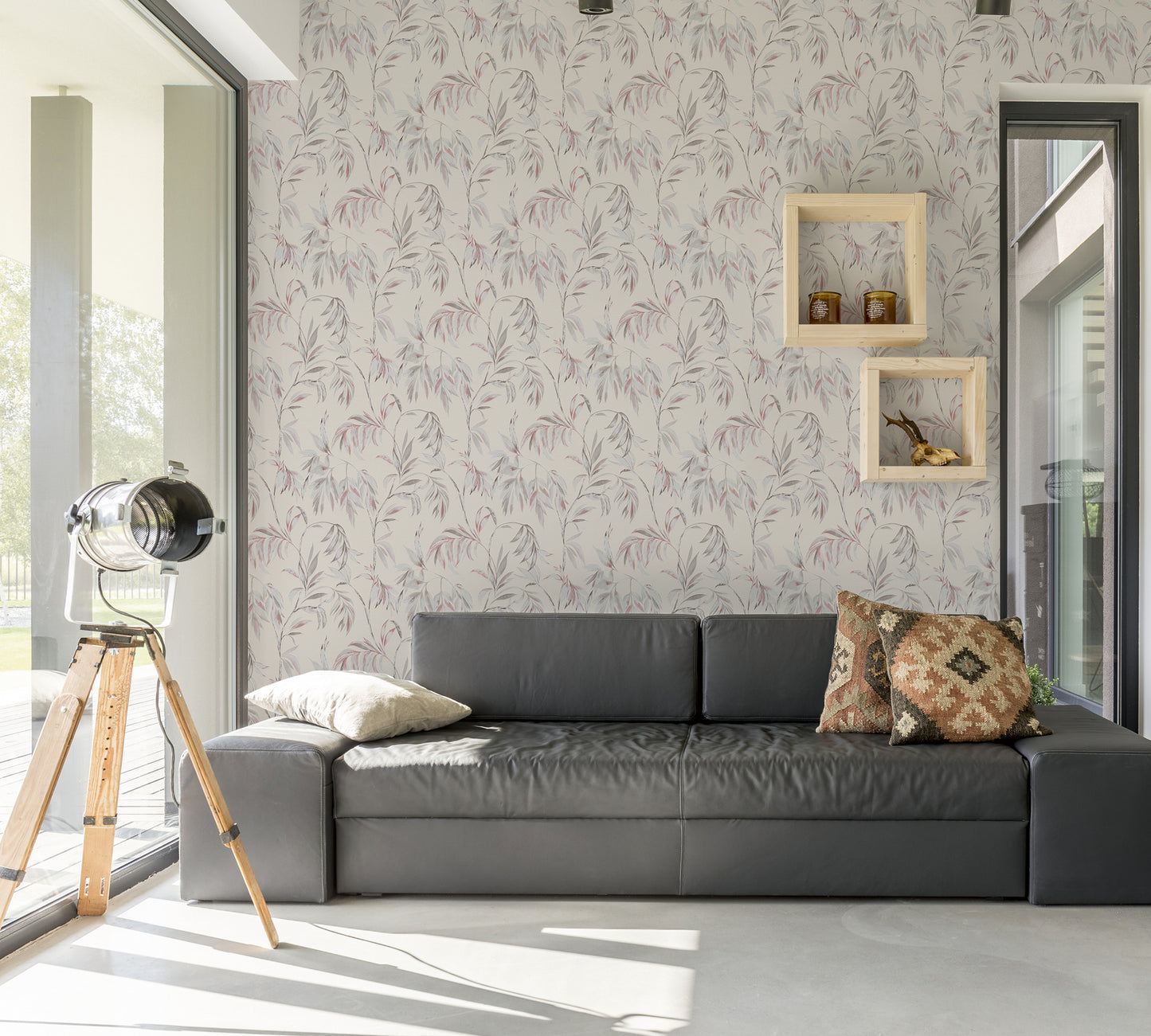 A.S. Création Blumentapete Rot 378304 Wandtapete Vliestapete Floral Modern Vinyl