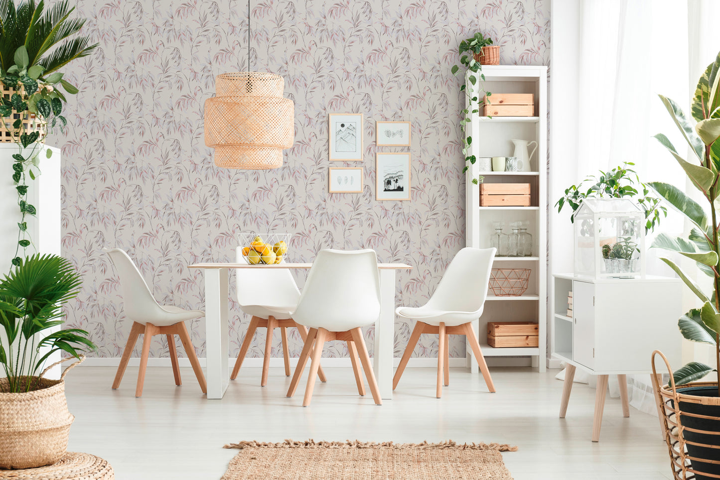 A.S. Création Blumentapete Rot 378304 Wandtapete Vliestapete Floral Modern Vinyl