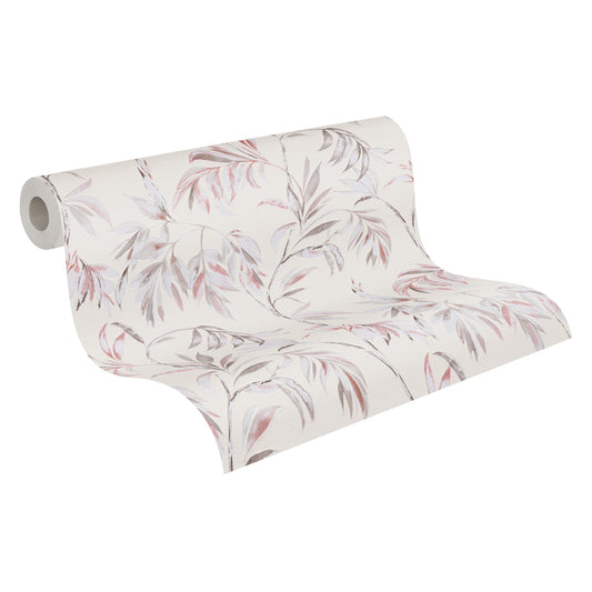 A.S. Création Blumentapete Rot 378304 Wandtapete Vliestapete Floral Modern Vinyl