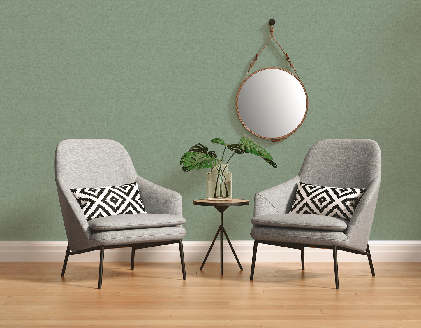 A.S. Création Uni Tapete Grün 378311 Wandtapete Vliestapete Unis Vinyl Rolle