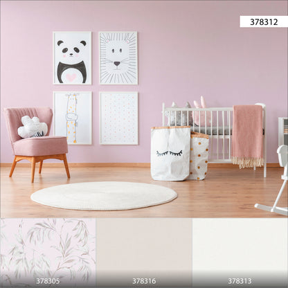 A.S. Création Uni Tapete Rosa 378312 Wandtapete Vliestapete Unis Vinyl Rolle