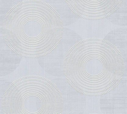 A.S. Création Punktetapete Grau 378322 Wandtapete Vliestapete Grafik Vinyl Rolle