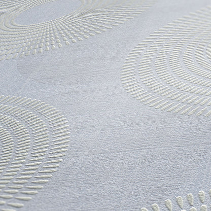 A.S. Création Punktetapete Grau 378322 Wandtapete Vliestapete Grafik Vinyl Rolle