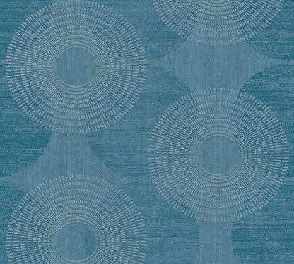 A.S. Création Punktetapete Blau 378325 Wandtapete Vliestapete Grafik Vinyl Rolle