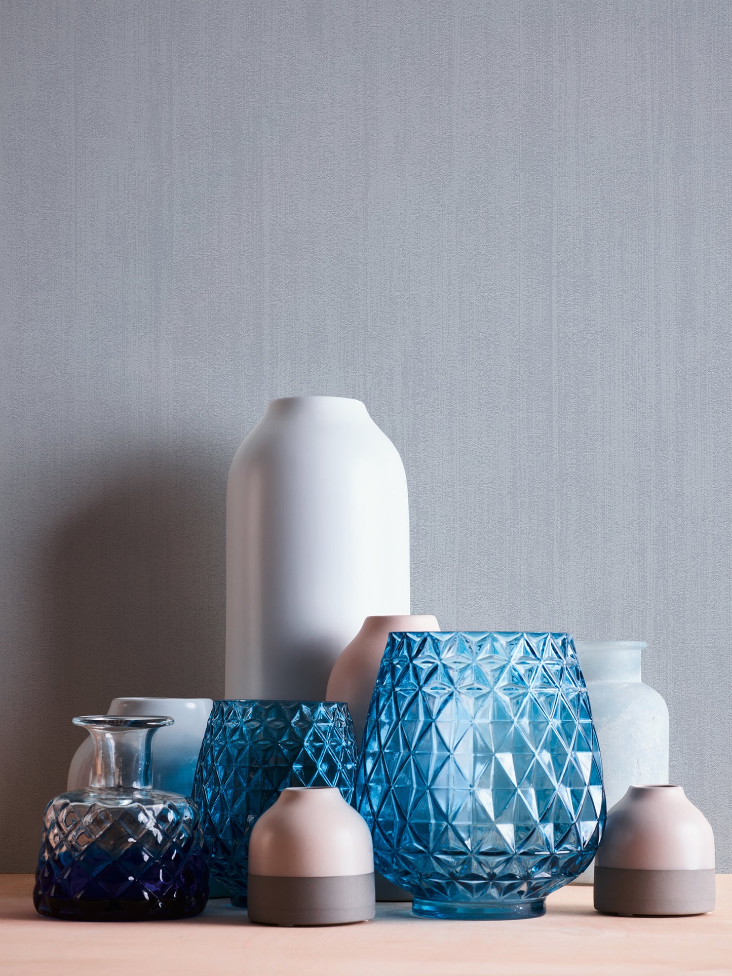 A.S. Création Uni Tapete Grau 378331 Wandtapete Vliestapete Unis Vinyl Rolle