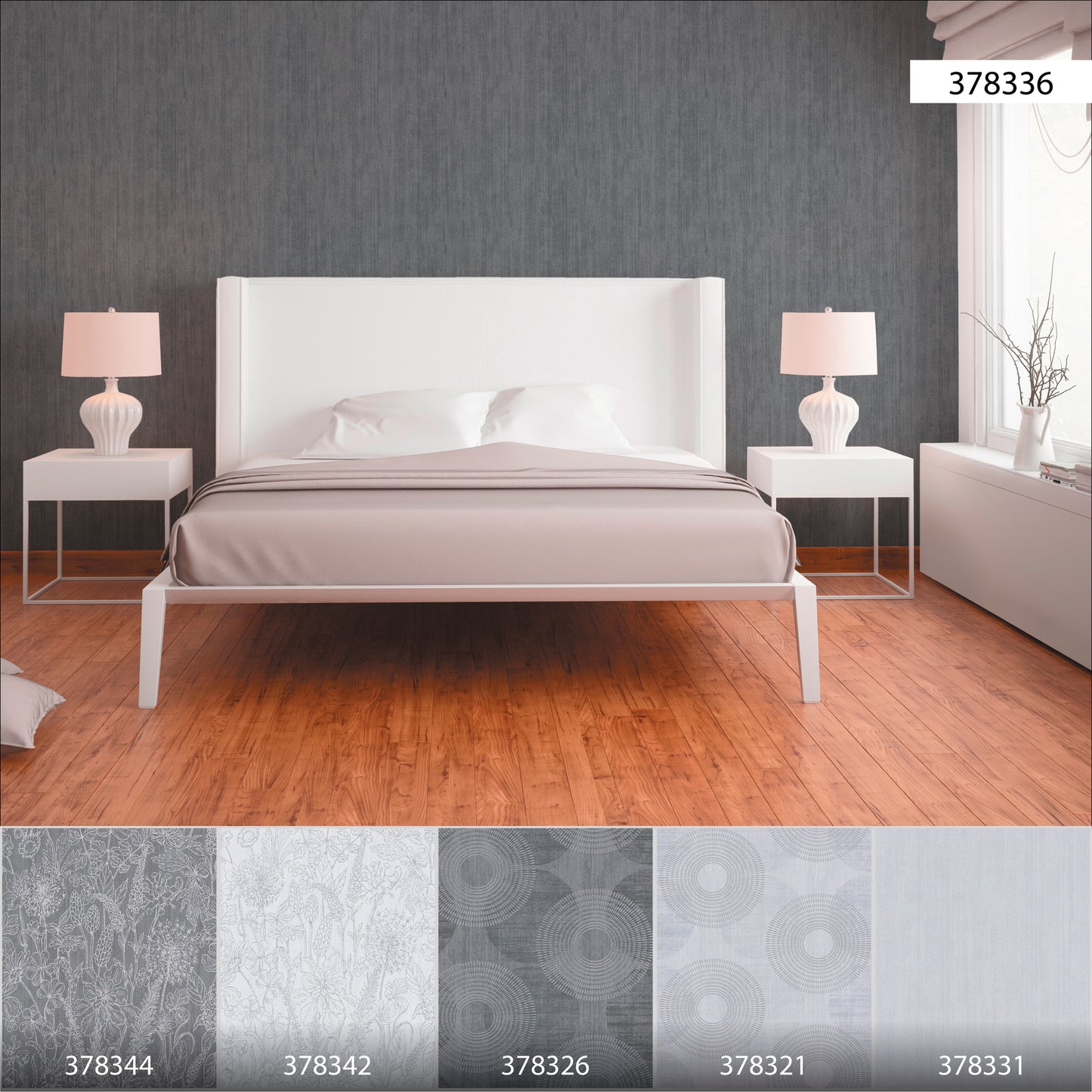 A.S. Création Uni Tapete Schwarz 378336 Wandtapete Vliestapete Unis Vinyl Rolle