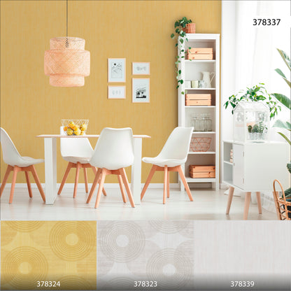 A.S. Création Uni Tapete Gelb 378337 Wandtapete Vliestapete Unis Vinyl Rolle