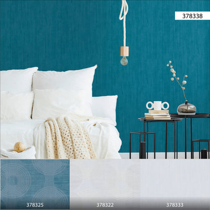 A.S. Création Uni Tapete Blau 378338 Wandtapete Vliestapete Unis Vinyl Rolle