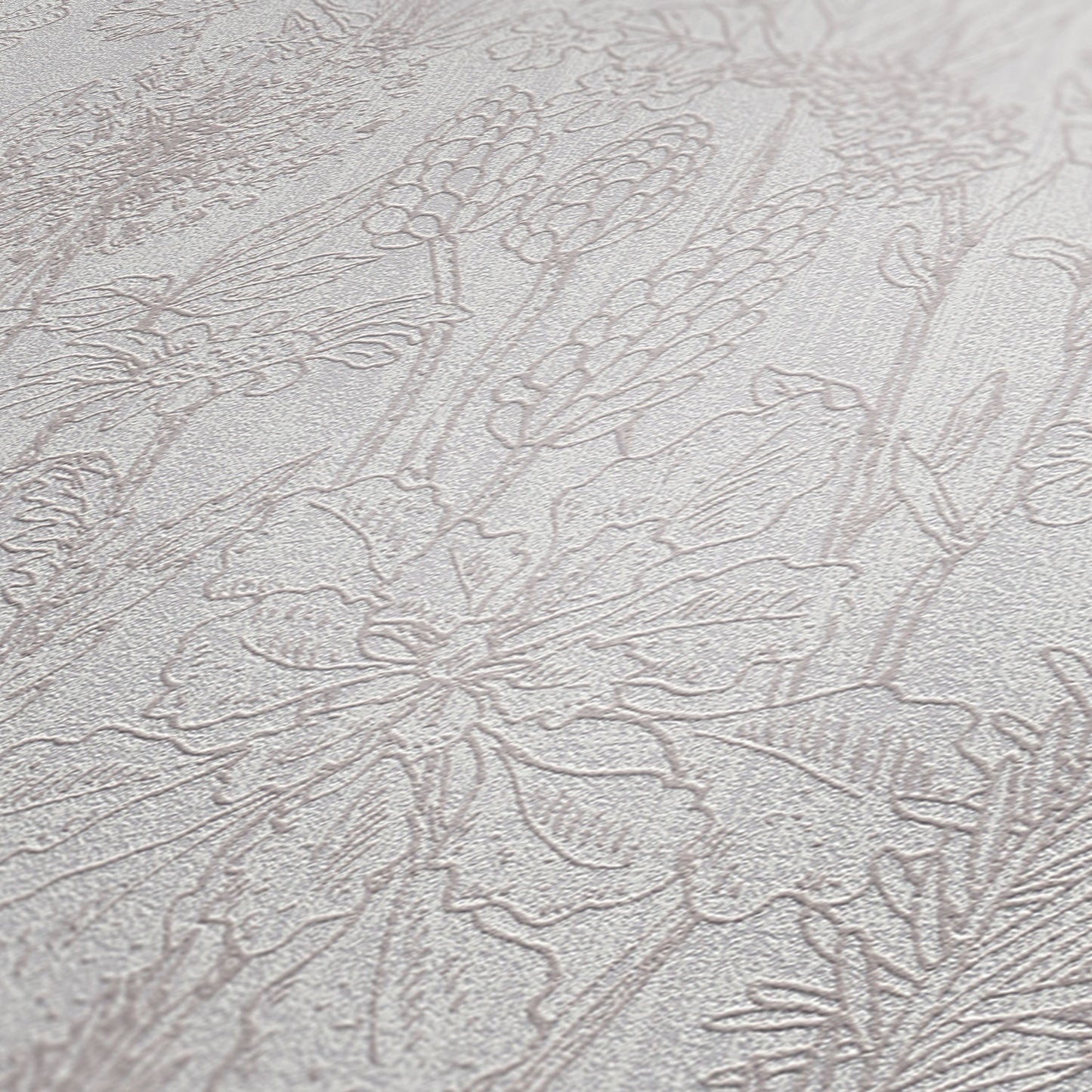 A.S. Création Blumen Tapete Grau 378341 Wandtapete Vliestapete Floral Vinyl