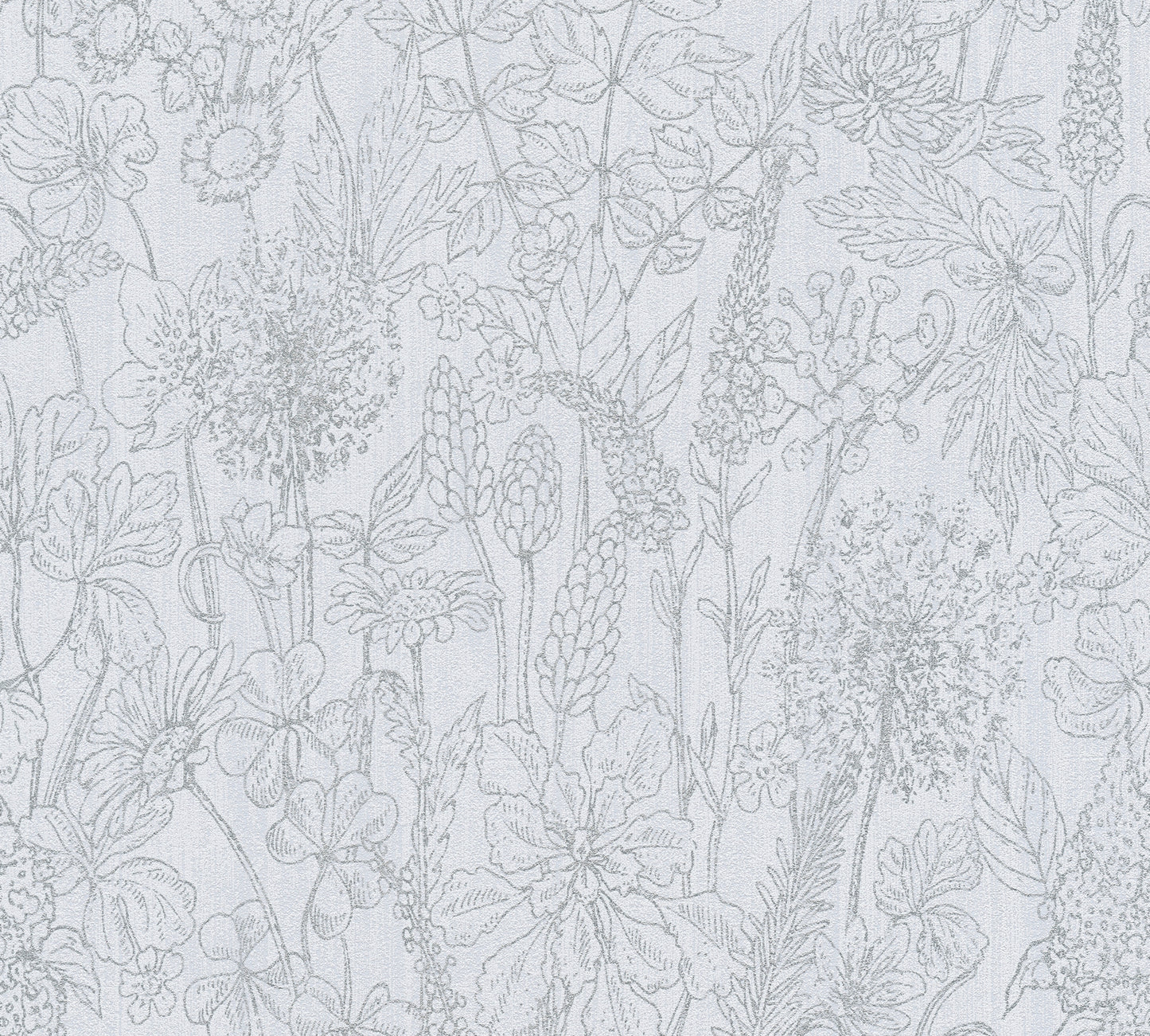 A.S. Création Blumen Tapete Weiß 378342 Wandtapete Vliestapete Floral Vinyl