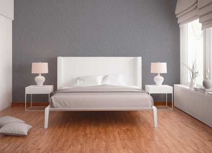 A.S. Création Unitapete Grau 378355 Wandtapete Vliestapete Struktur Unis Vinyl