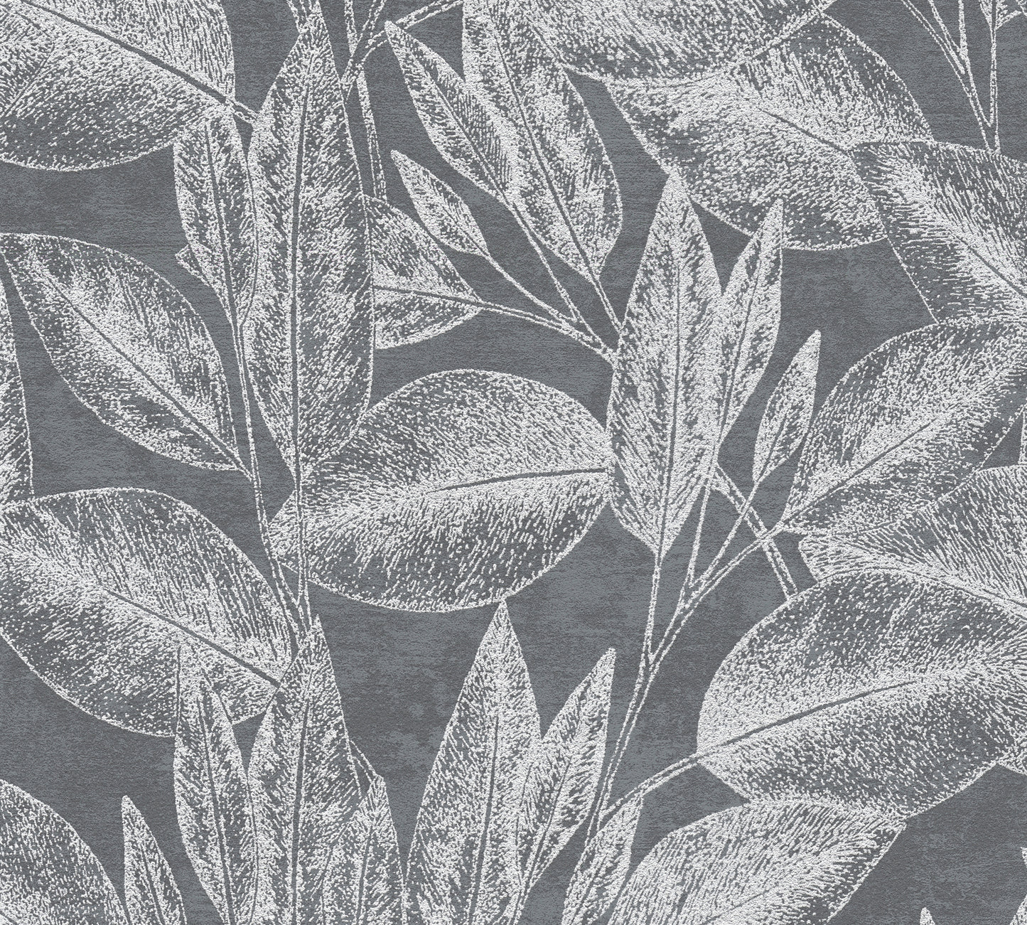 A.S. Création Blumentapete Schwarz 378364 Wandtapete Vliestapete Floral Vinyl