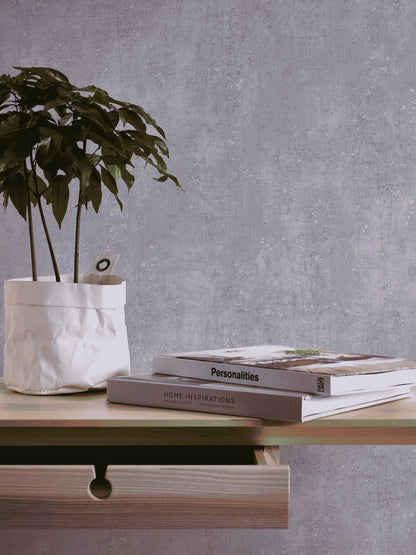 A.S. Création Tapete in Betonoptik Dunkelgrau 378402 Tapete Greyvolution Wand