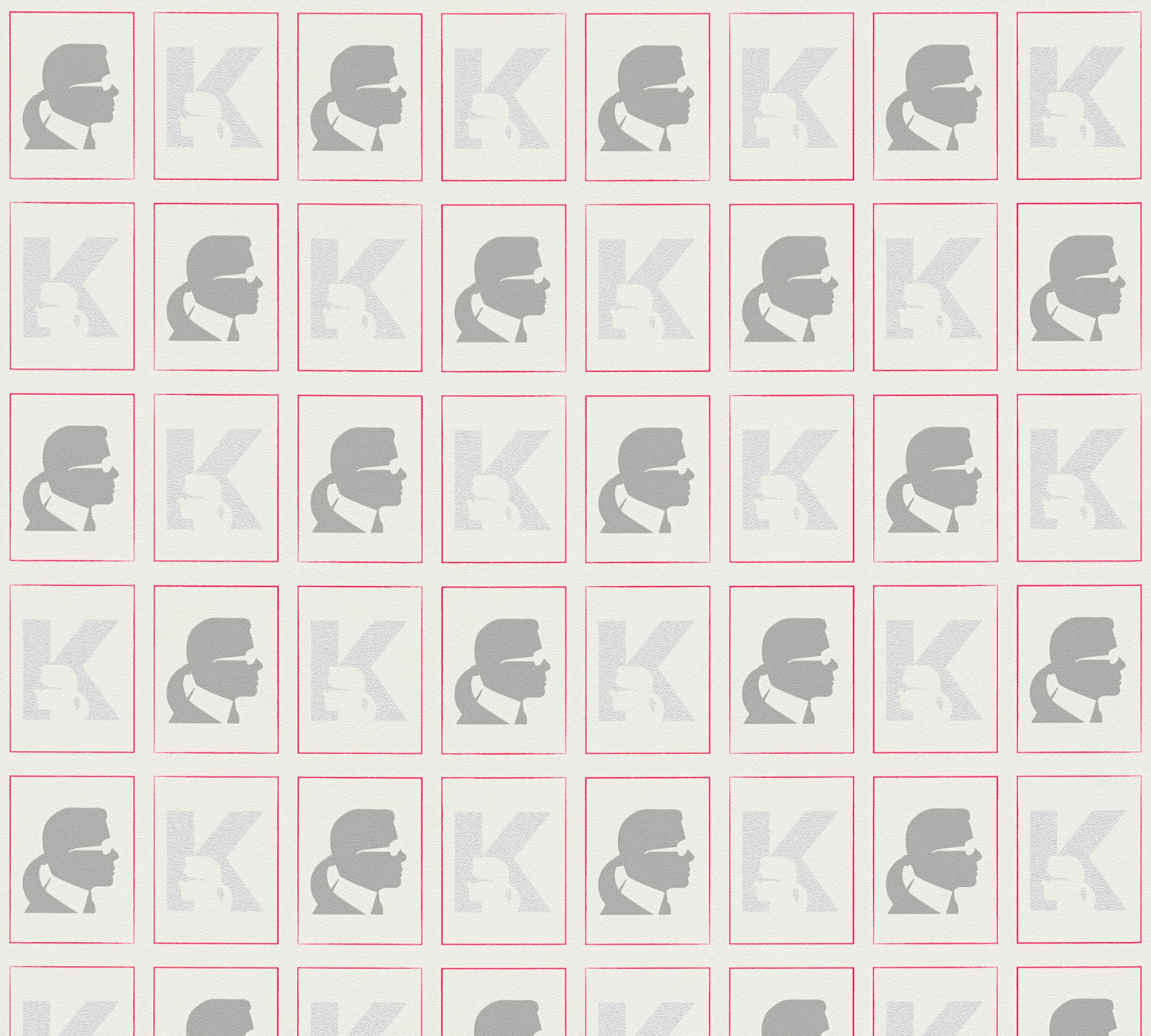 Karl Lagerfeld Designertapete Weiß 378421 Wandtapete Vliestapete Grafik Vinyl