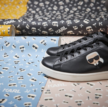 Karl Lagerfeld Designertapete Blau 378431 Wandtapete Vliestapete Grafik Vinyl