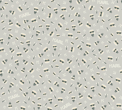 Karl Lagerfeld Designertapete Gelb 378433 Wandtapete Vliestapete Grafik Vinyl