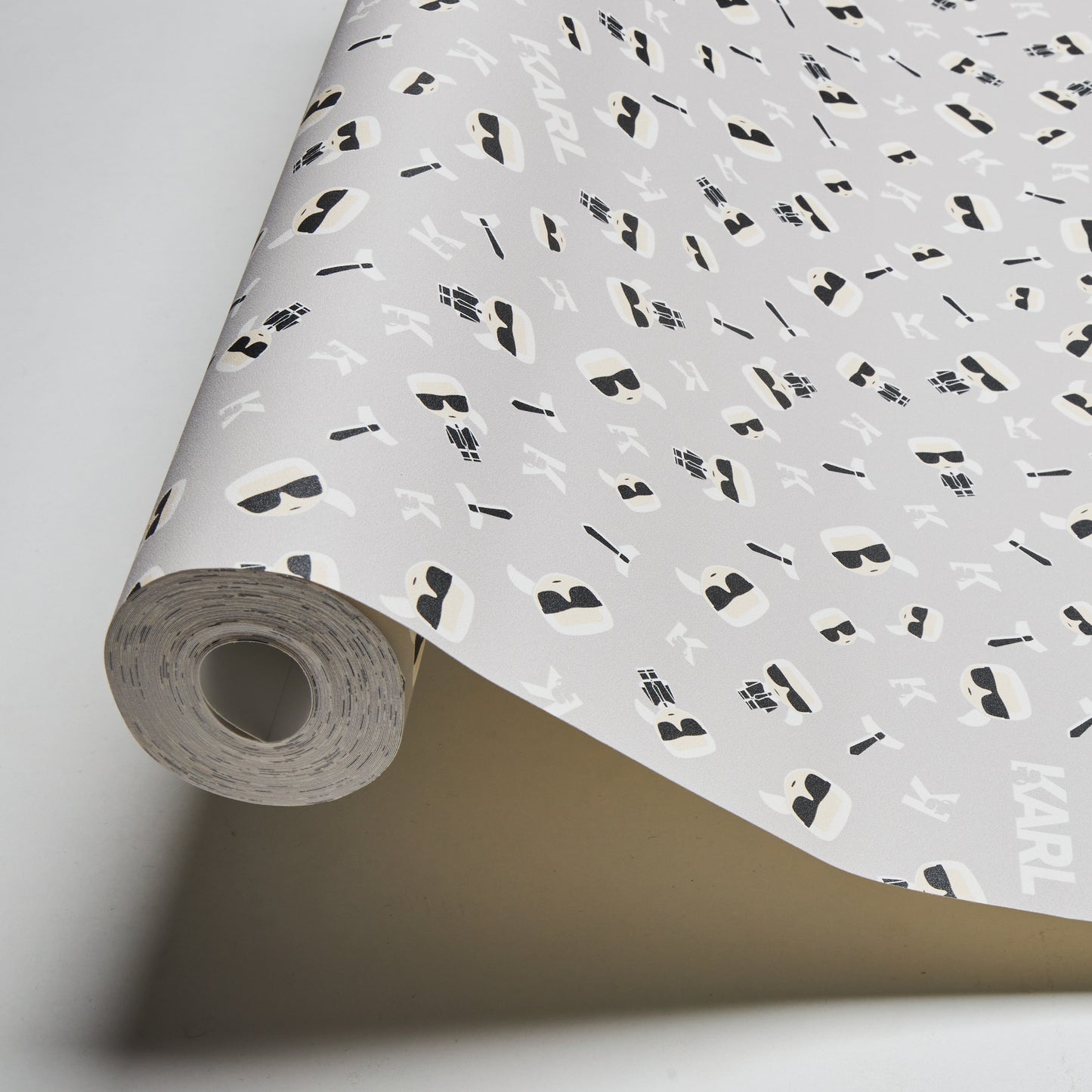 Karl Lagerfeld Designertapete Gelb 378433 Wandtapete Vliestapete Grafik Vinyl