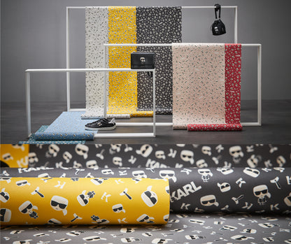 Karl Lagerfeld Designertapete Rot 378434 Wandtapete Vliestapete Grafik Vinyl