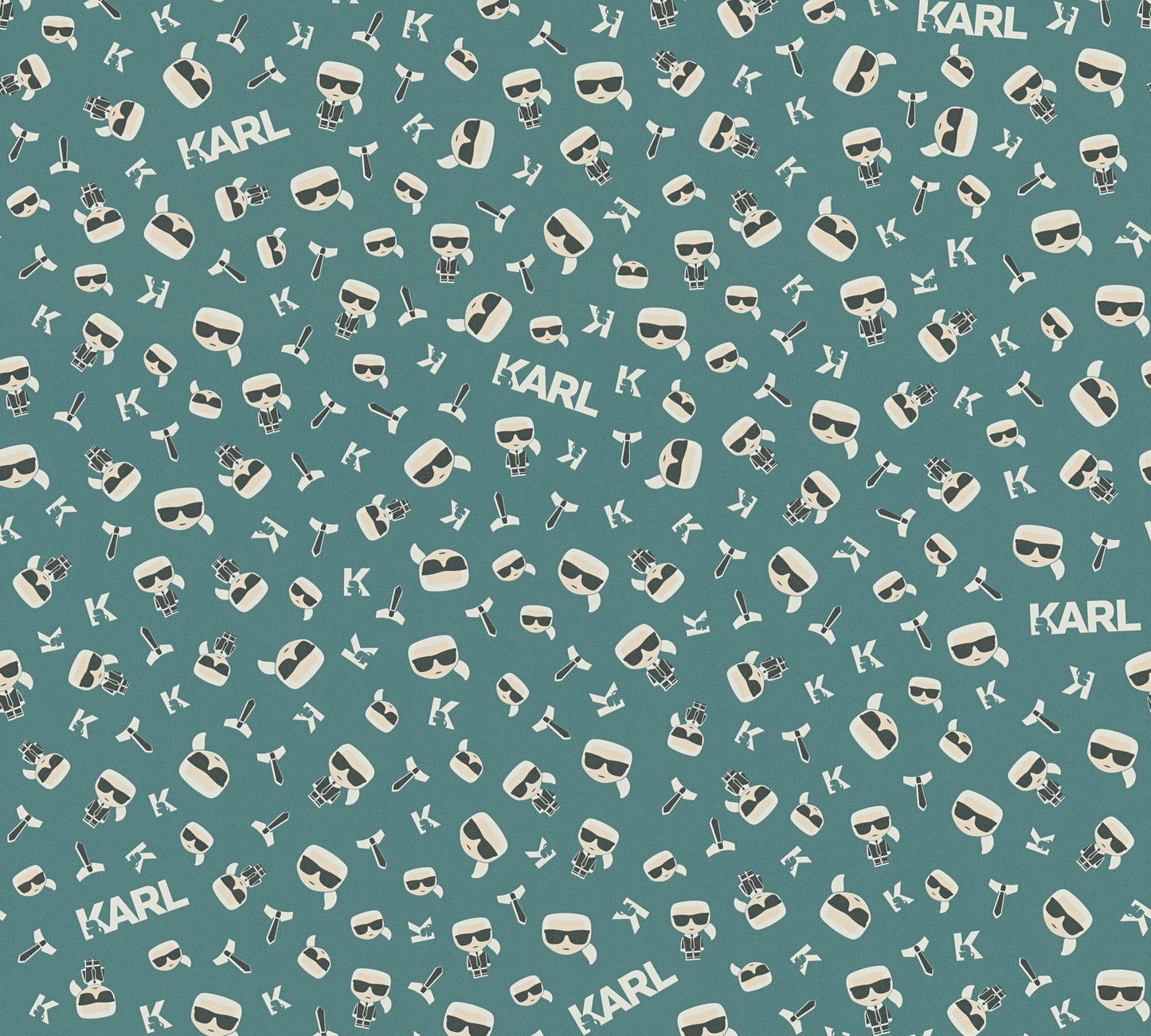 Karl Lagerfeld Designertapete Schwarz 378436 Wandtapete Vliestapete Grafik Vinyl