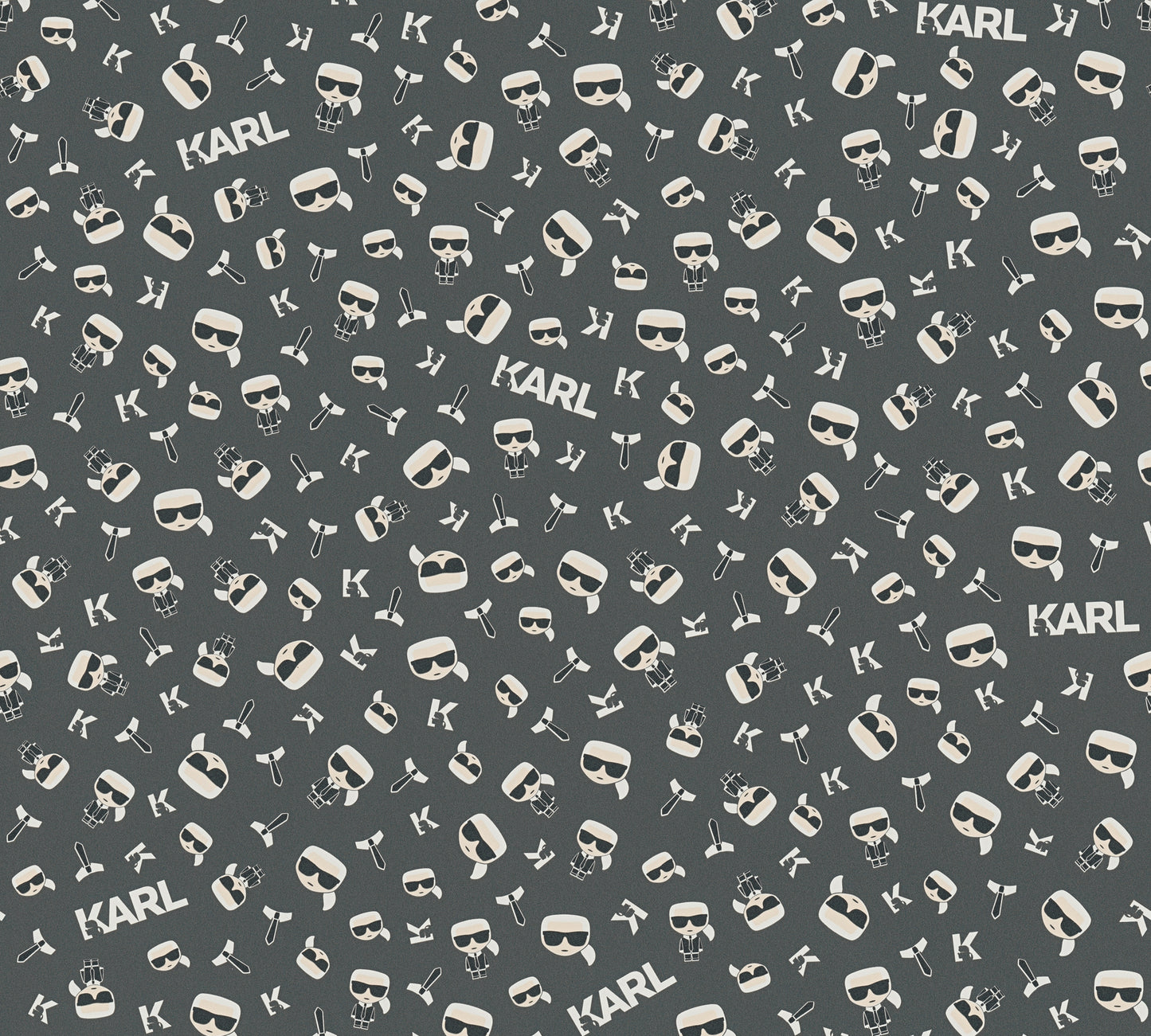 Karl Lagerfeld Designertapete Beige 378437 Wandtapete Vliestapete Grafik Vinyl
