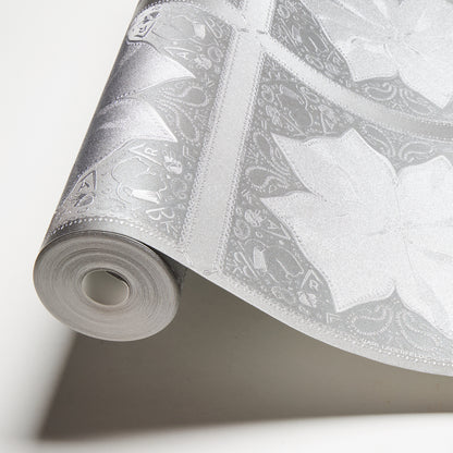 Karl Lagerfeld Designertapete Grau 378455 Wandtapete Vliestapete Grafik Vinyl