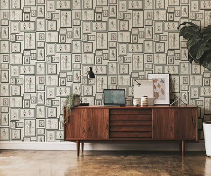 Karl Lagerfeld Designertapete Weiß 378463 Wandtapete Vliestapete Grafik Vinyl