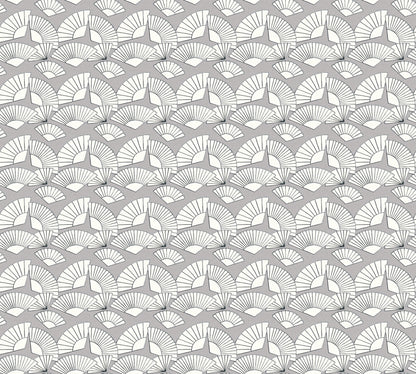 Karl Lagerfeld Designertapete Grau 378471 Wandtapete Vliestapete Grafik Vinyl