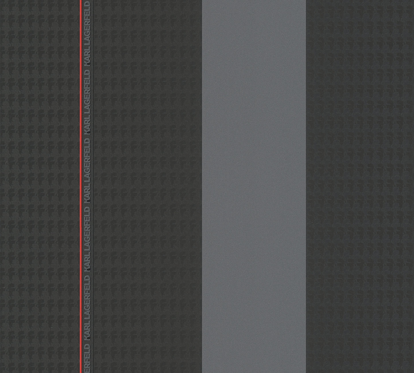 Karl Lagerfeld Designer Tapete Schwarz 378481 Wandtapete Vliestapete Streifen