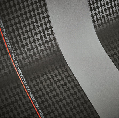 Karl Lagerfeld Designer Tapete Schwarz 378481 Wandtapete Vliestapete Streifen