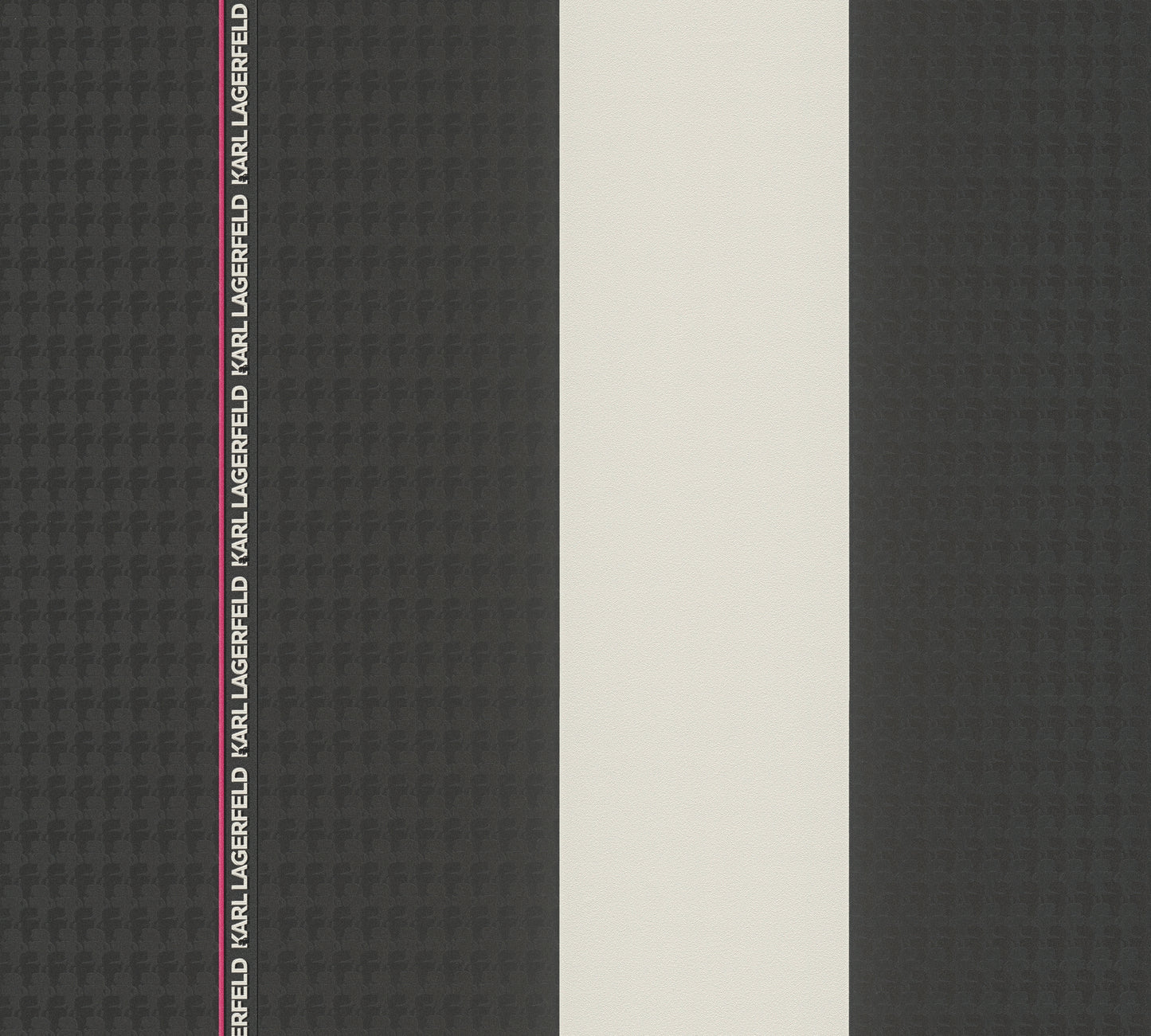 Karl Lagerfeld Designer Tapete Schwarz 378482 Wandtapete Vliestapete Streifen