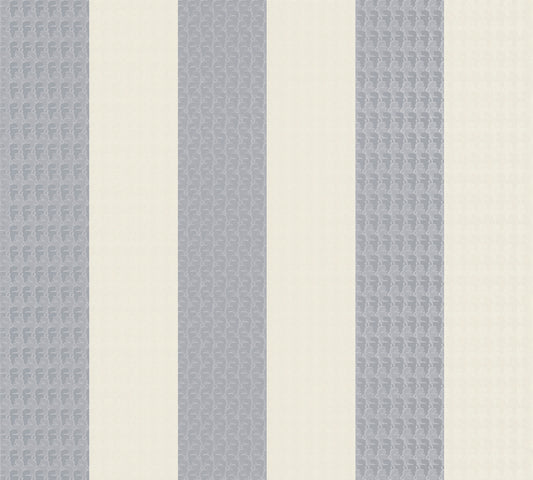 Karl Lagerfeld Designertapete Grau 378491 Wandtapete Vliestapete Streifen Vinyl