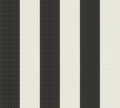Karl Lagerfeld Designer Tapete Schwarz 378492 Wandtapete Vliestapete Streifen