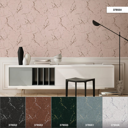 A.S. Création Marmor Tapete Rosa 378554 Wandtapete Vliestapete Struktur  Vinyl