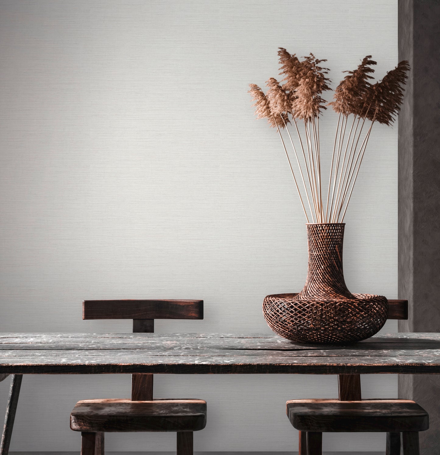 A.S. Création Unitapete Weiß 378571 Wandtapete Vliestapete Struktur Unis Vinyl