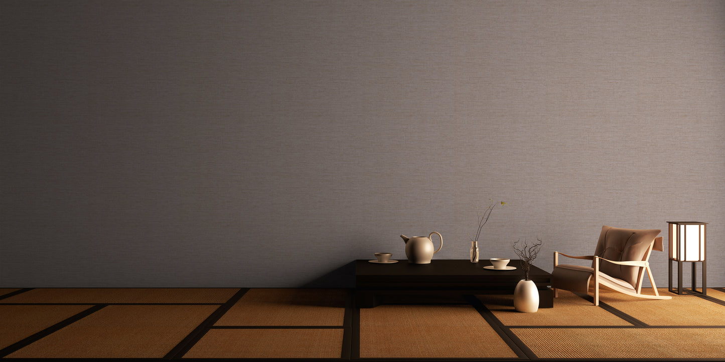 A.S. Création Unitapete Braun 378575 Wandtapete Vliestapete Struktur Unis Vinyl