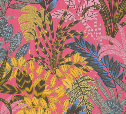 A.S. Création Blumen Tapete Rosa 378602 Wandtapete Vliestapete Floral Vinyl