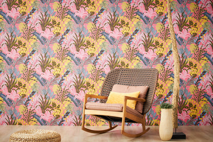 A.S. Création Blumen Tapete Rosa 378602 Wandtapete Vliestapete Floral Vinyl