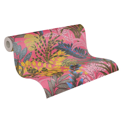 A.S. Création Blumen Tapete Rosa 378602 Wandtapete Vliestapete Floral Vinyl