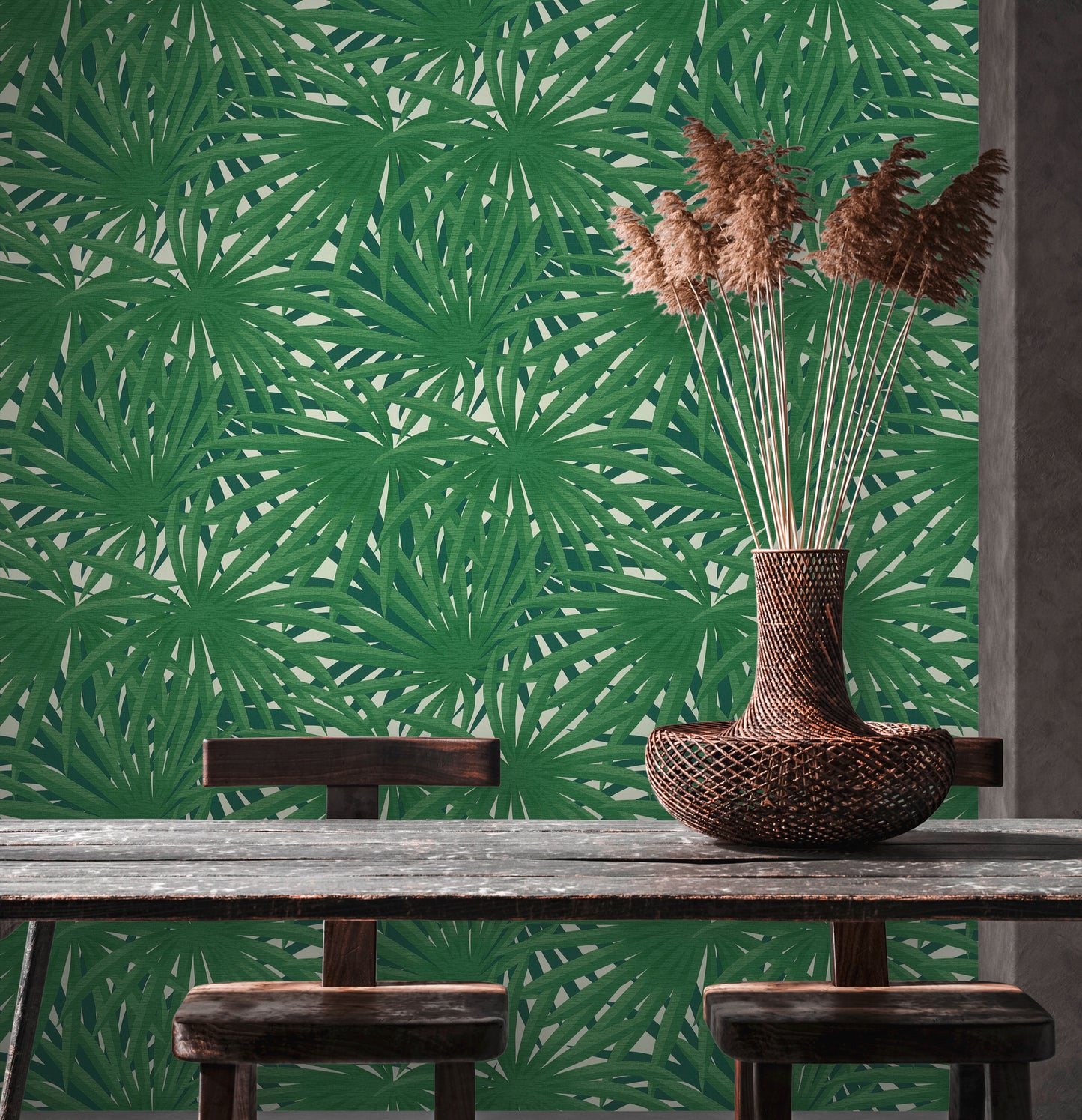 A.S. Création Blumen Tapete Grün 378613 Wandtapete Vliestapete Floral Vinyl