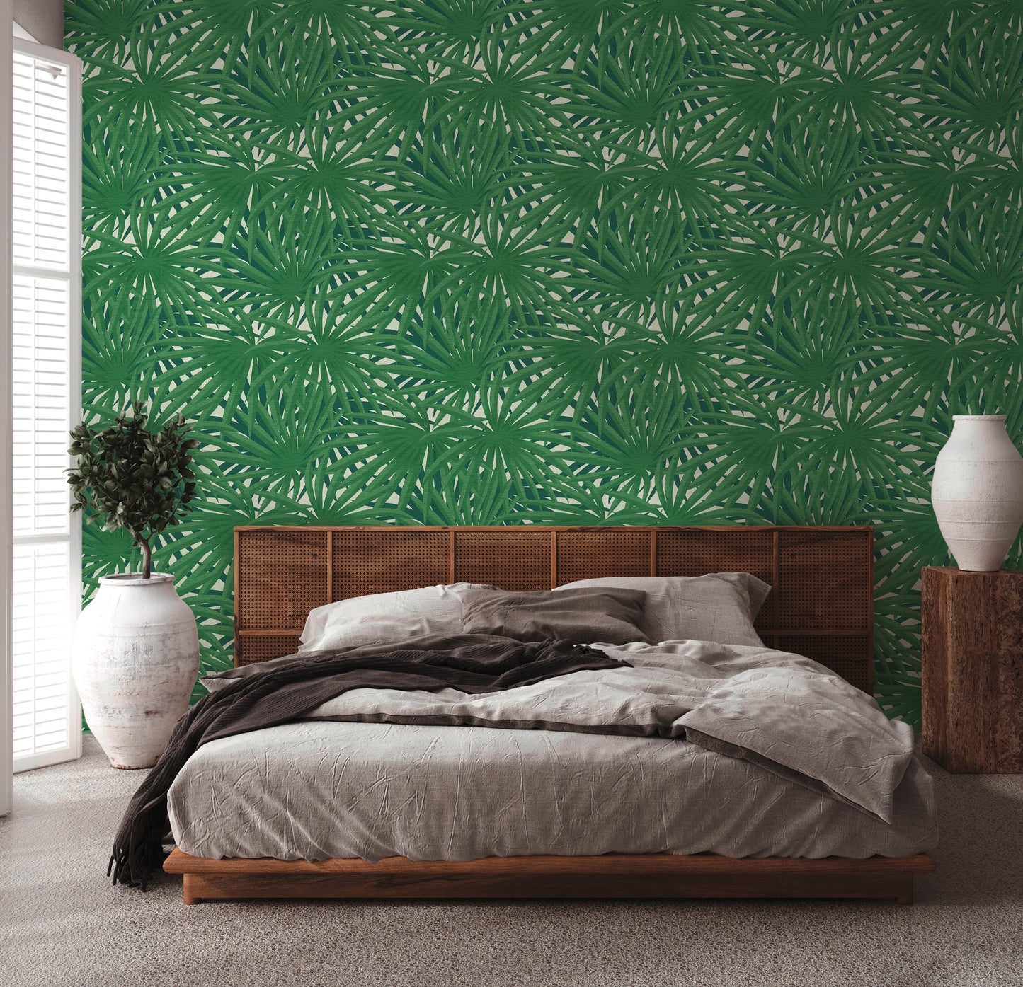 A.S. Création Blumen Tapete Grün 378613 Wandtapete Vliestapete Floral Vinyl