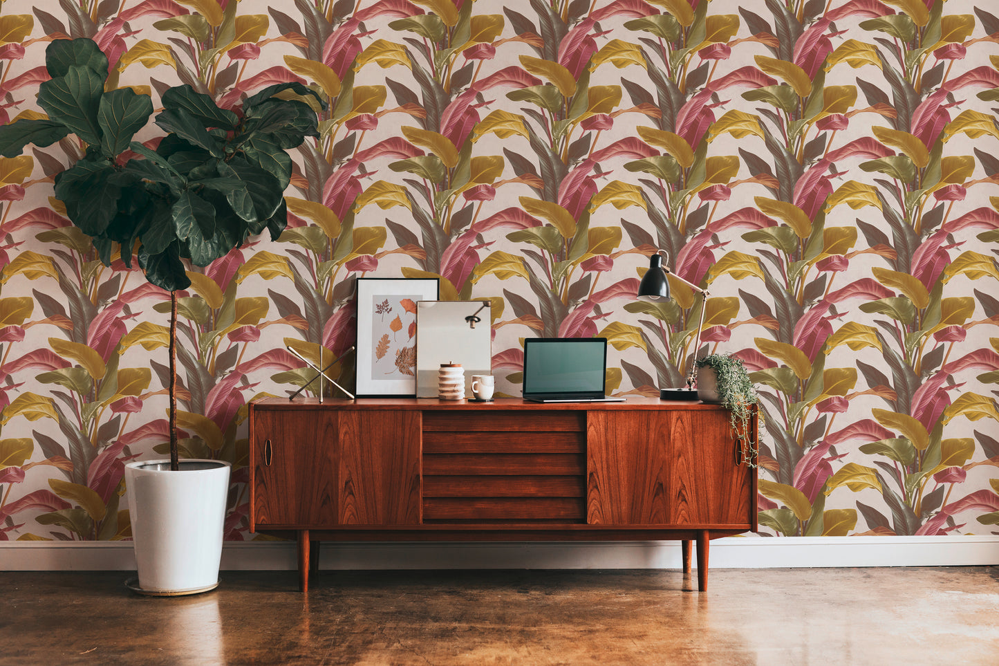 A.S. Création Blumen Tapete Rot 378622 Wandtapete Vliestapete Floral Vinyl Rolle